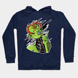 Monster lady - caterpillar Hoodie